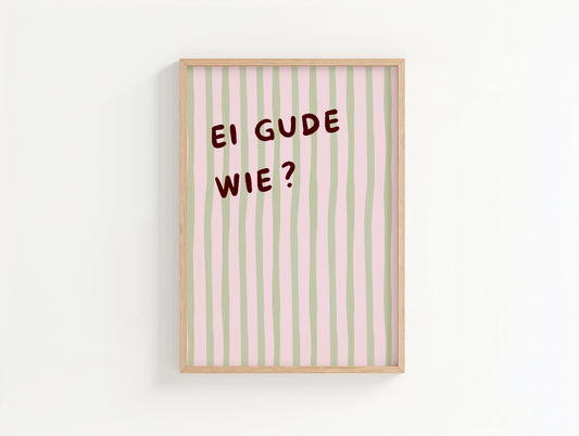 Ei Gude wie? Poster
