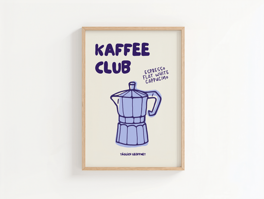 Kaffee Club Poster