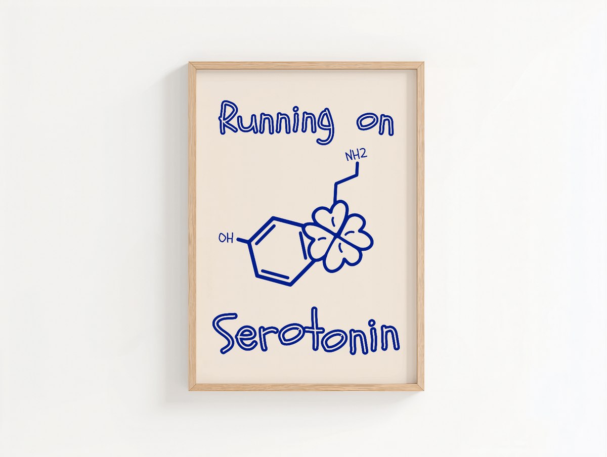Running on Serotonin Poster