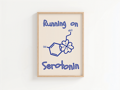 Running on Serotonin Poster